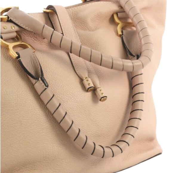 Chloé Marcie Large Tote Bag, RARE Ballet Pink - Picture 4 of 16